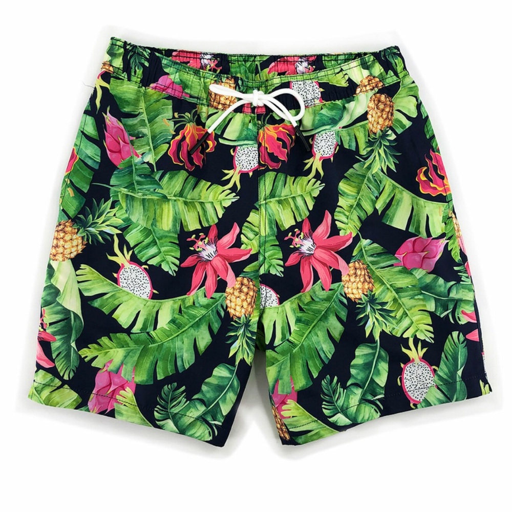 ISLANDHAZE - Lost Garden Swim Shorts - Tropical Pattern and Colors - Picture 8 of 10